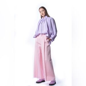 Eliza Faulkner Shakespeare Linen Shirt Size L Large